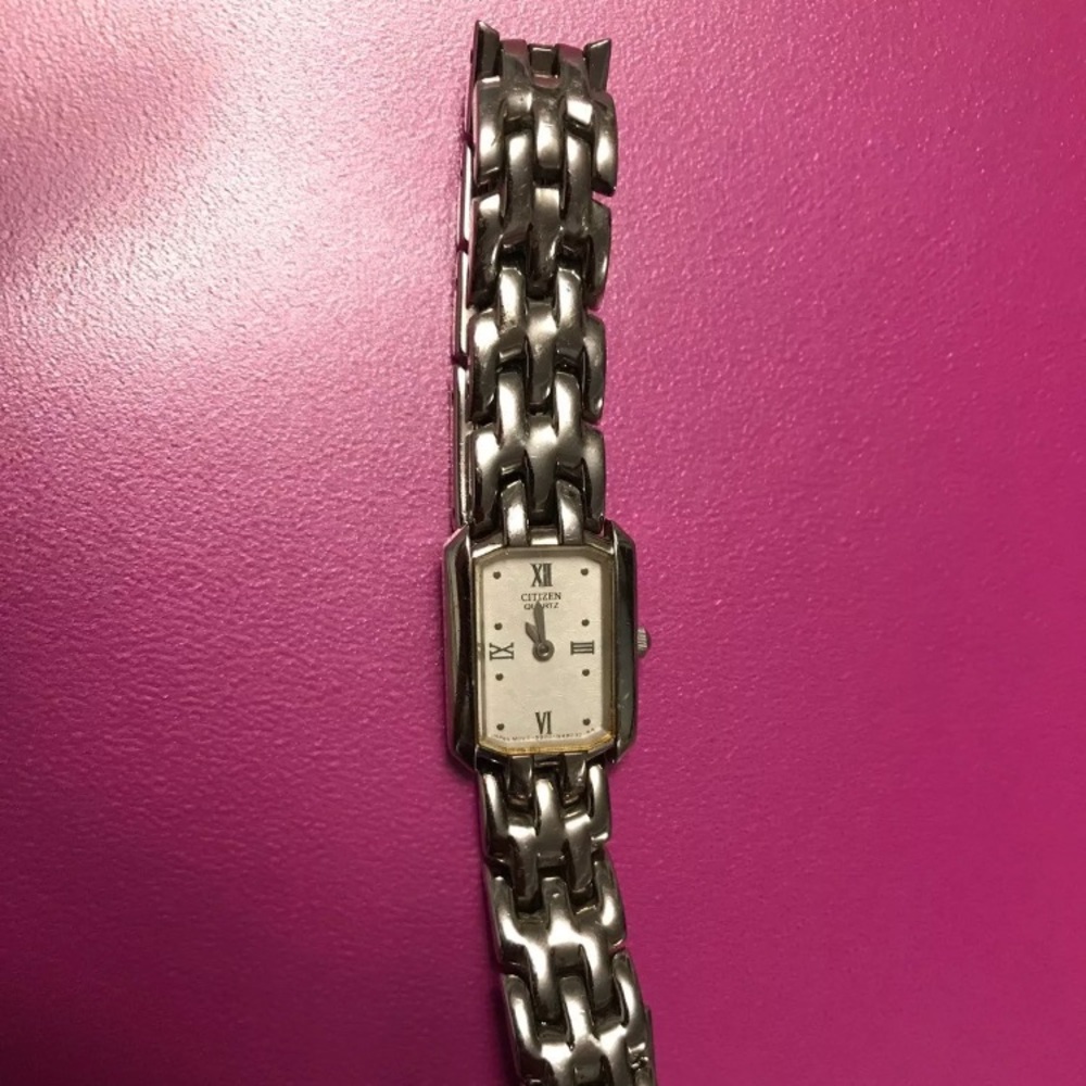 Silver watch